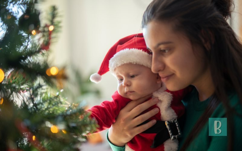 O primeiro Natal do bebê: como torná-lo mágico e memorável