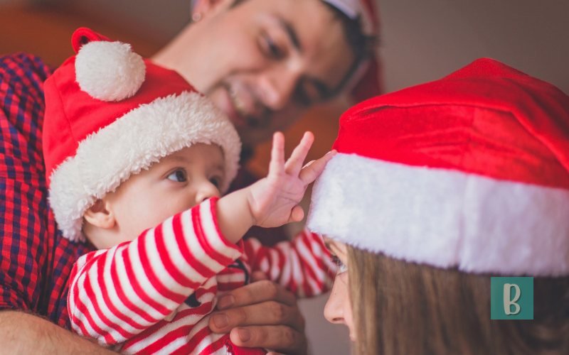 O primeiro Natal do bebê: como torná-lo mágico e memorável
