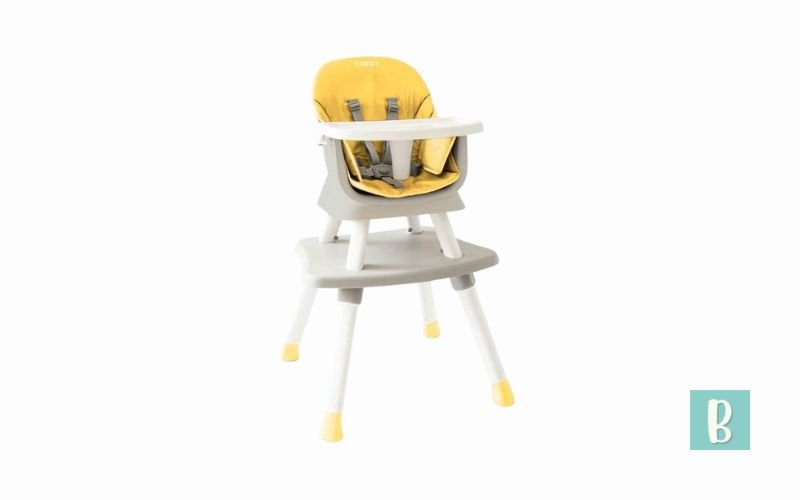 Cosco Kids, Cadeira de Refeição Convertty 8 em 1 Cosco, Amarela