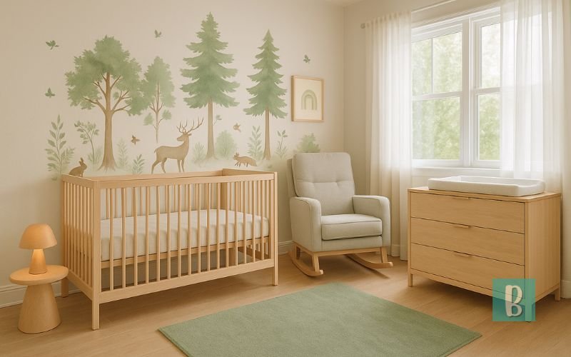 Decoração do quarto do bebê: tema floresta encantada mágica!